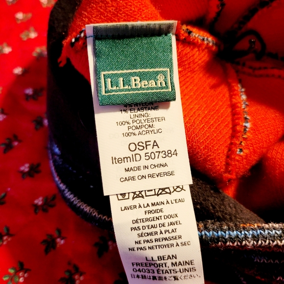 L L Bean beanie hat - Picture 3 of 3